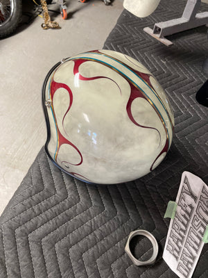 *PRE ORDER* Perimeter Flame Helmet (Gold,Silver or Variegated Leaf Details