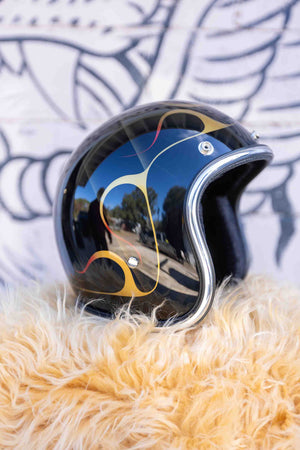 flame motorcycle helmet Z1R Solaris 2.0 Modular DOT Field of View (FOV)215 Pinlock Black Standard Flame Helmet
